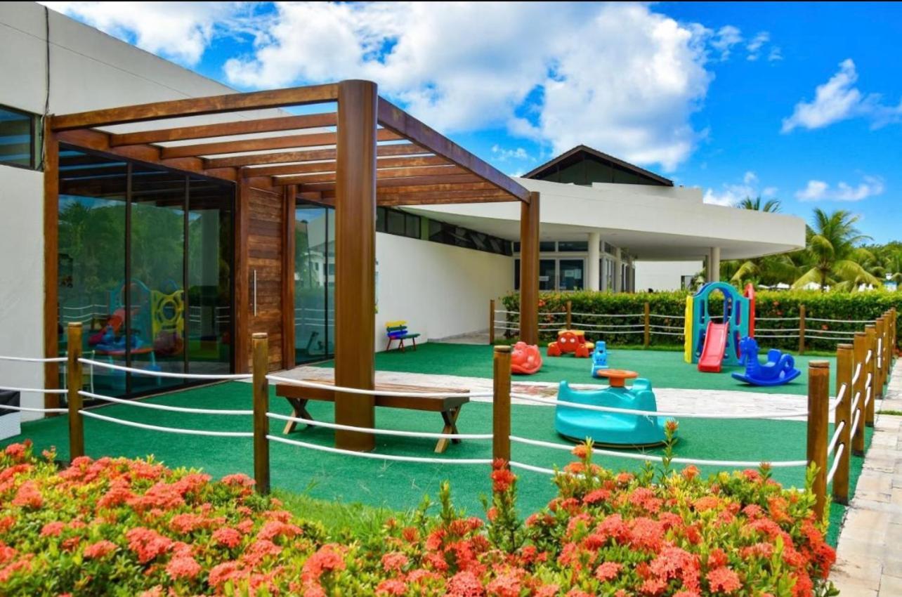Flat Beira Mar - Carneiros Beach Resort Tamandare Bagian luar foto