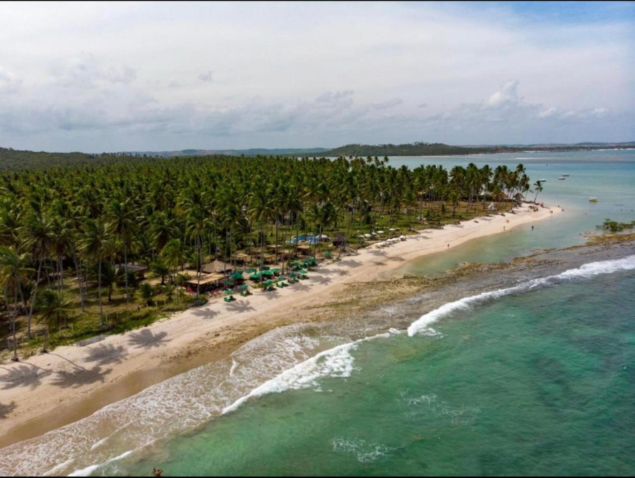 Flat Beira Mar - Carneiros Beach Resort Tamandare Bagian luar foto